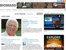 Tablet Screenshot of biomassmagazine.com
